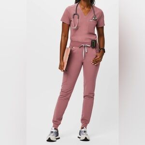 Figs Mauve Scrub Set